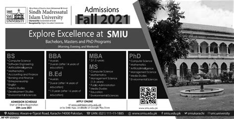 sindh madressatul islam university|sindh university admission 2021.